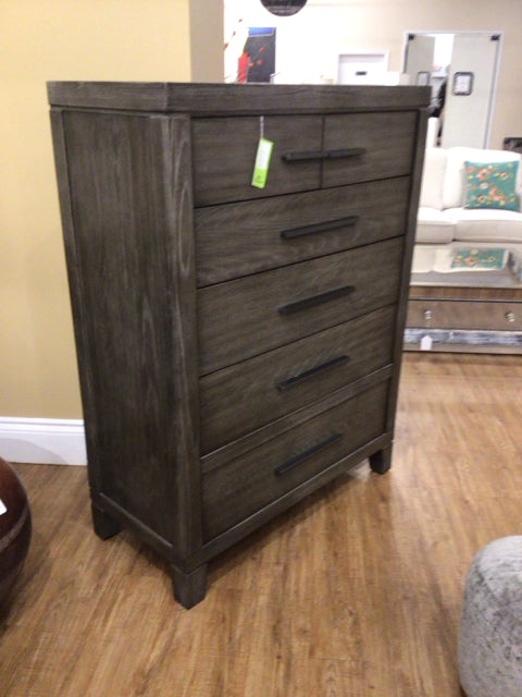 Casana Six Drawer Grey Tall Dresser