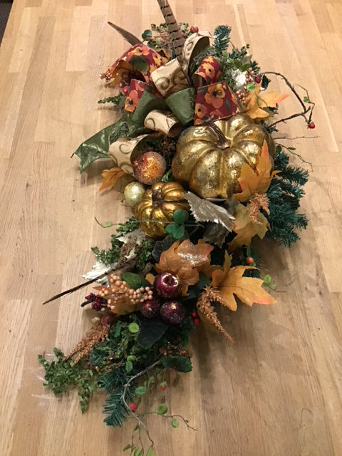 44" Fall Festive Centerpiece