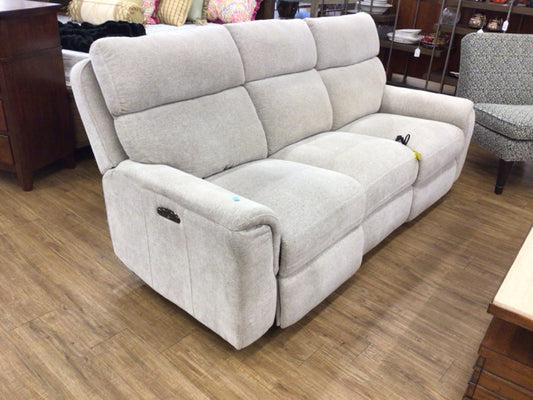 Baers Furniture Fabric Power Reclining Sofa