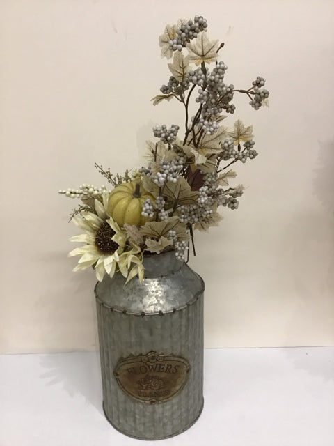Spring Floral in Metal Can