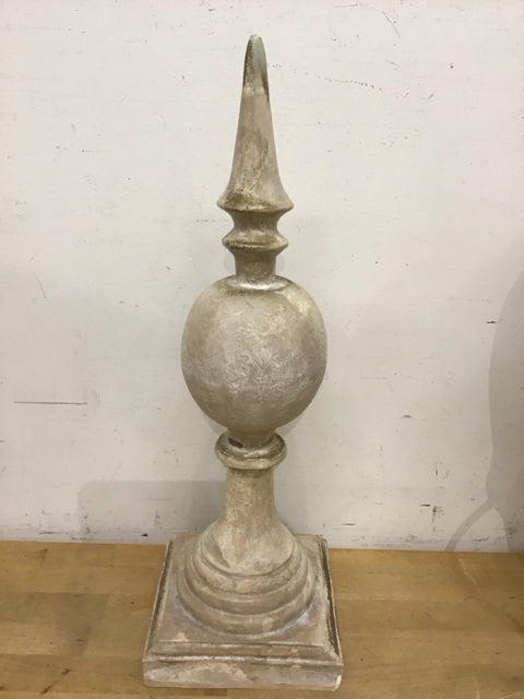 22" Resin Textured Finial