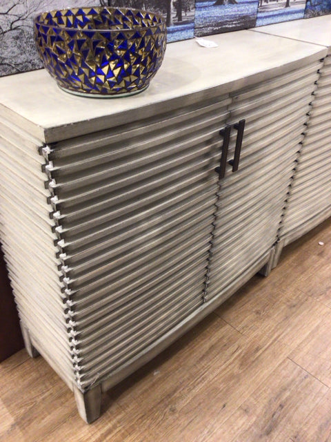 2 Door Ribbed Front Cabinet