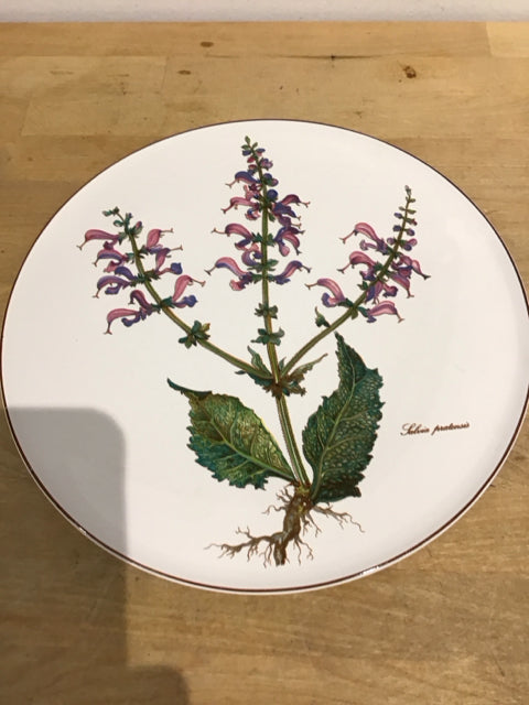12" Cake Plate "Villeroy Boch" "Botanica"