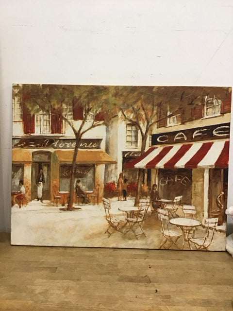 39"x30" Cafe Art Print