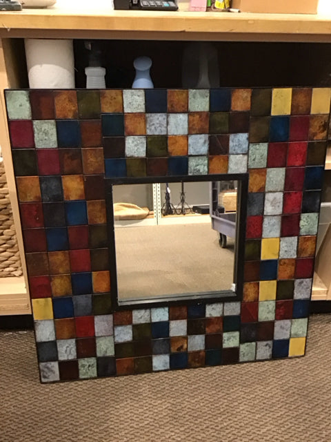 30" Sq. Pier 1 Tiled Mirror