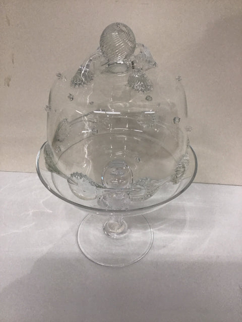 12" Crystal Cake Pedestal