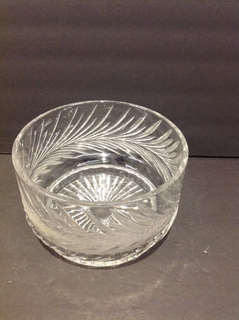 8" Cut Crystal Bowl