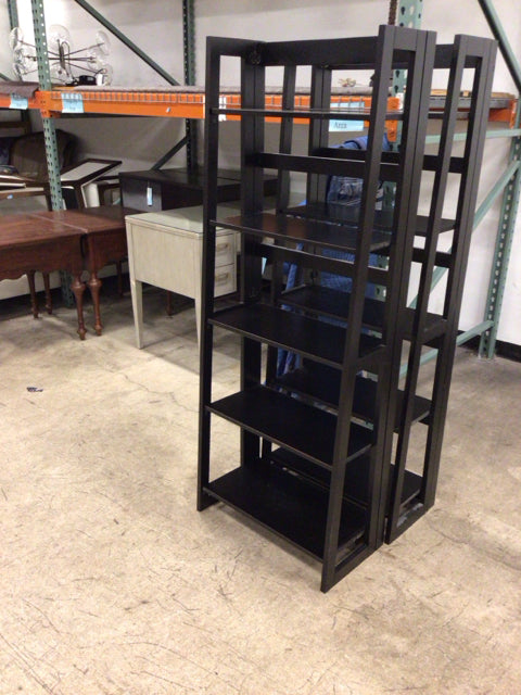 Black Short Bookcase