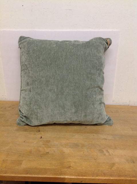 Green Velour Pillow