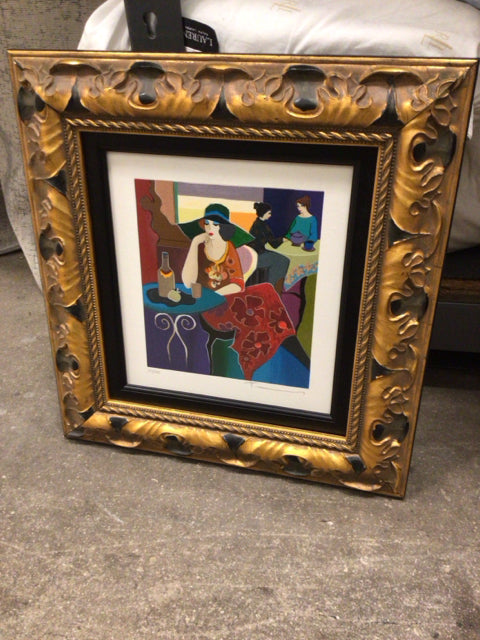 16" X 17" Tarkay "Stood Up" Print