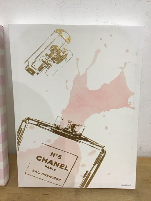 14"x12" Chanel Perfume Art