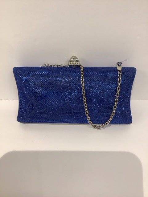 Blue Sparkle Evening Purse