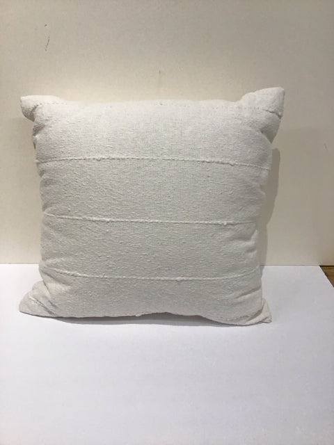 White Chenille Pillow