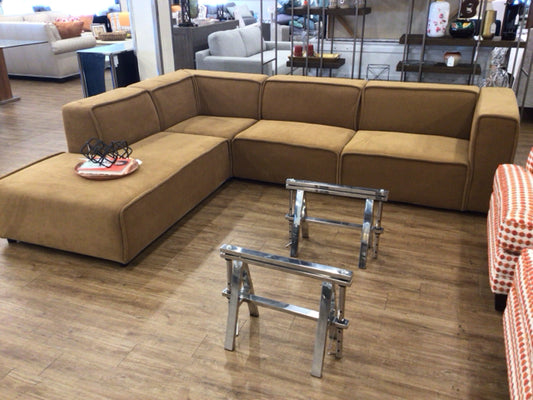 Bo Concept Carmo Brown Corner Sofa