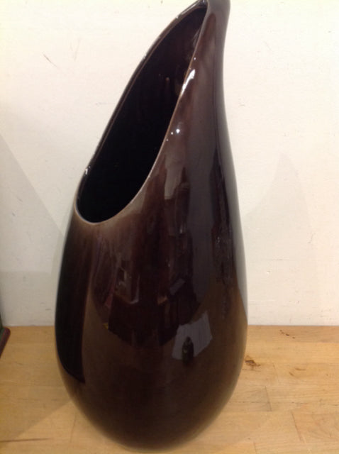 Vase- Brown Ceramic