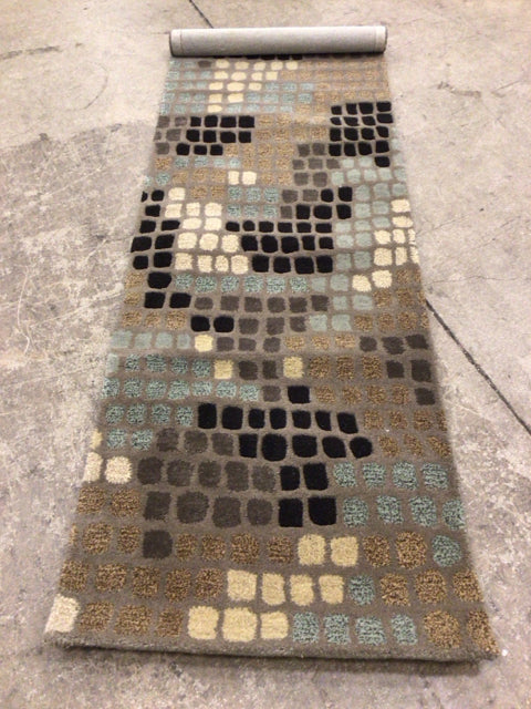 2.06 X 8 Rizzy Home Brown Runner