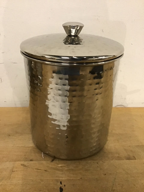 8" Hammered Metal Ice Bucket