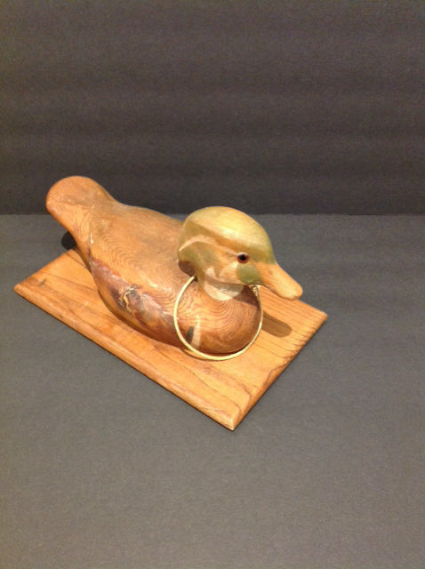10" Wooden Duck Decoy