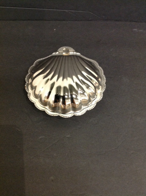 Silverplate Clam Shell