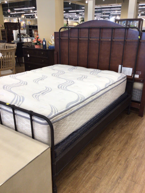 Restoration Hardware Cast Iron Dutch Industrial Queen Bed