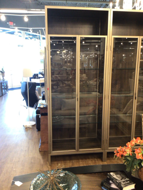 Caracole Wood & Glass Display Cabinet