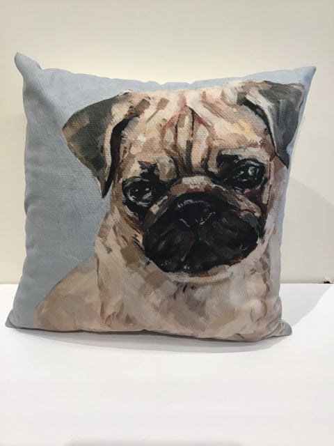 Pug Face Pillow