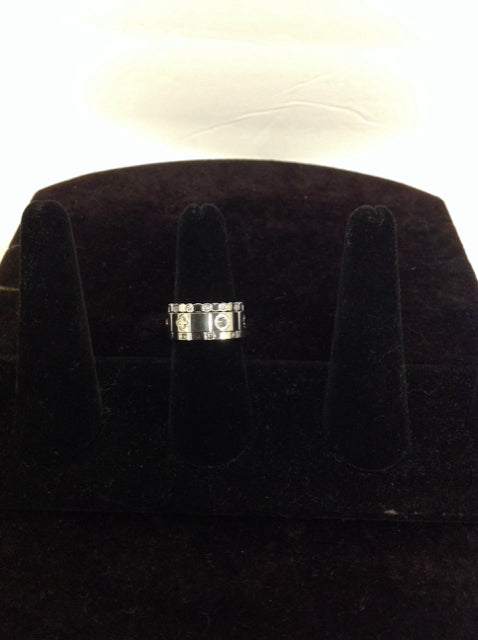 Van Cleef Style Triple Silver Rings