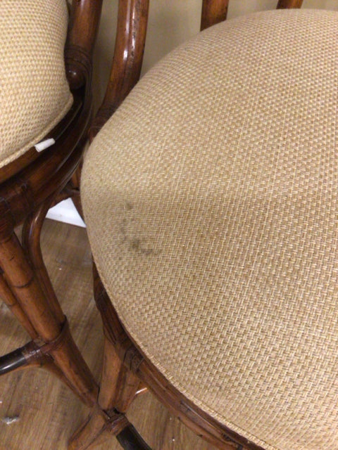 Set Of 3 Tommy Bahama Island Estate South Beach Swivel Bar Stools