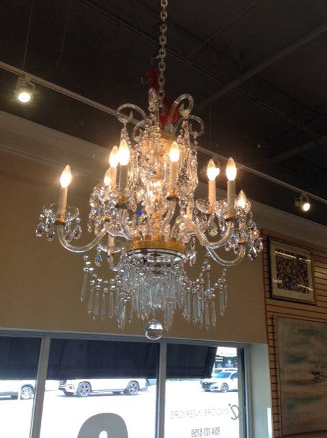 Chandelier- Schonbek 12 Arm Crystal