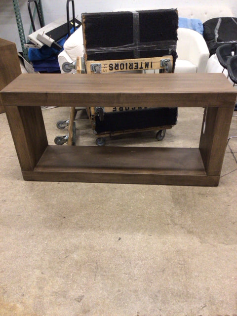 16.5x62 Wood Console Table