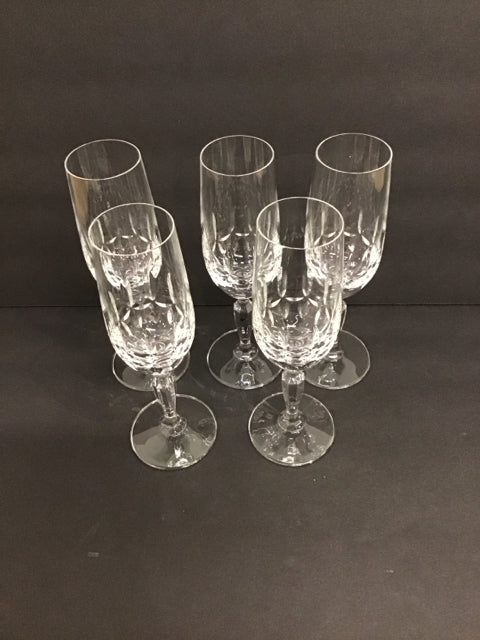 Set/5 Schott Zwiesel Champagne Flutes