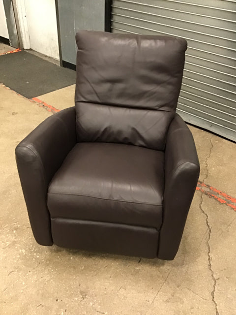 Brown Leather Recliner