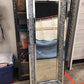 23 1/2" X 63" AS-IS Coaster Furniture Chrome Framed Mirror(Knick In Mirror)