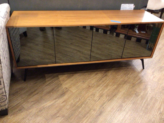 Four Door Glass Front Buffet