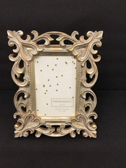 4x6 Cynthia Rowley Gold/Silver Frame