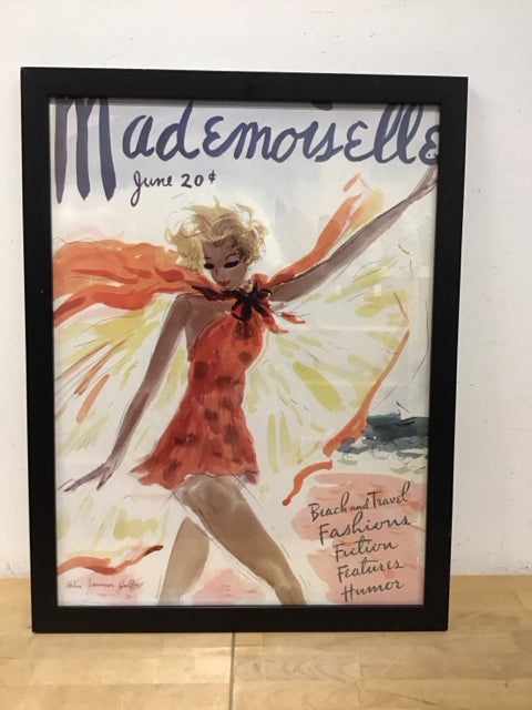 20x26 ZGallerie Framed "Mademoiselle June"