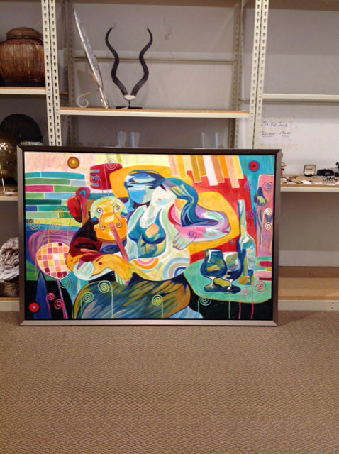 64"x44" Tadeo Zavaleta "Searching For My Heart"