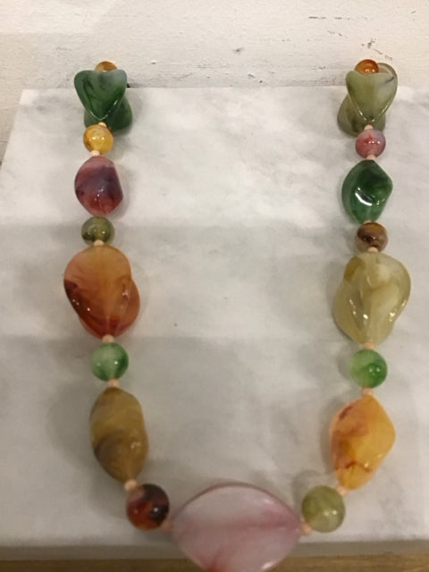 Mixed Stone Necklace
