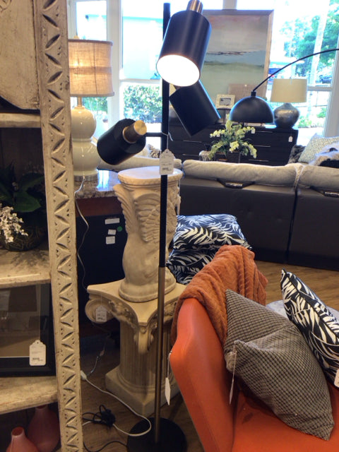 Black & Gold Floor Lamp