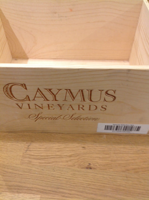 14" Caymus Vineyards Wood Box