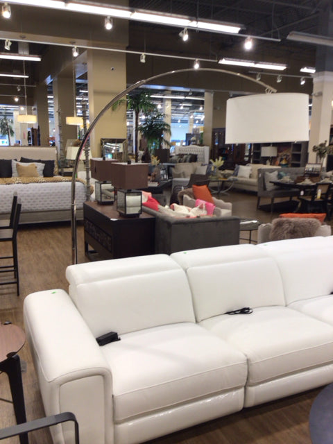 74" CB Arched Metal Floor Lamp