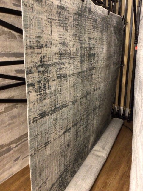 7'10x10'3 Surya Brunswick Grey/Blue Rug