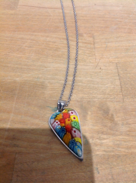 Necklace- Silver Heart Pendent