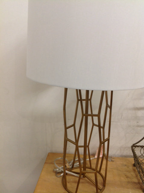 27" Gold Metal Lamp