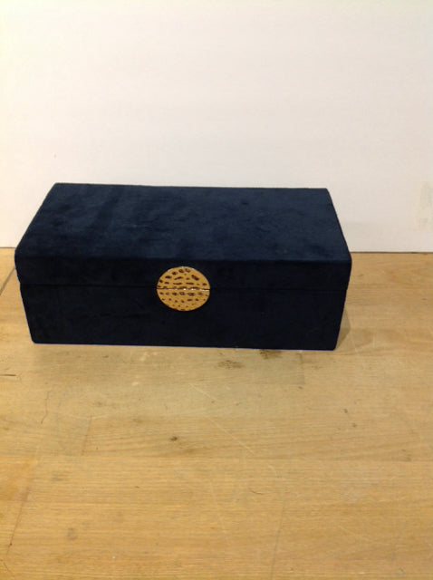 12"x6" Blue Felt Box