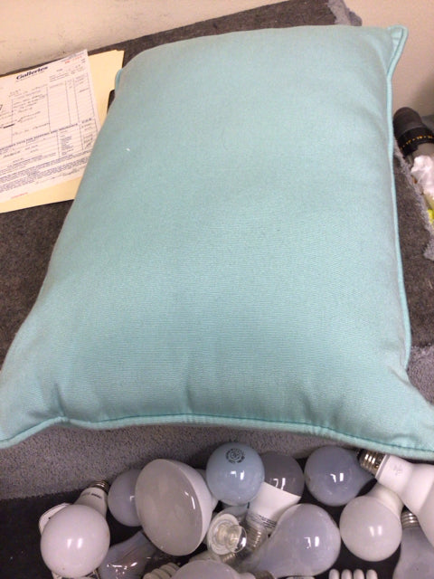 Light Blue Lumbar Pillow
