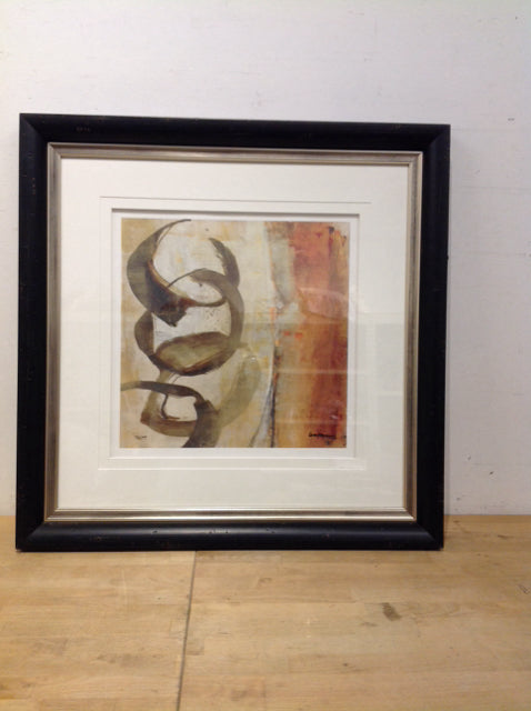 29" Sq Framed Ethan Allen Oasis Series C