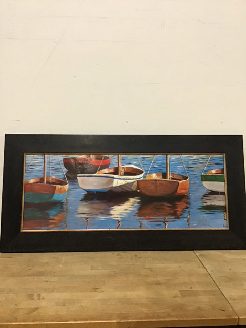 46.5"x20" Row Boat Art Print