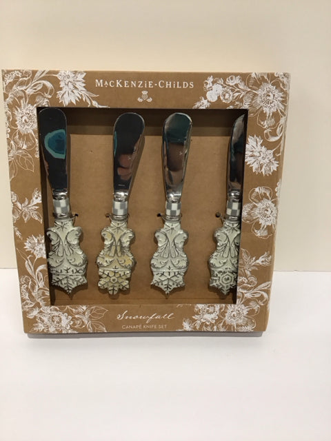 MacKenzie Childs Canape Knife Set