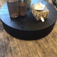 AS-IS RH Round Wood Coffee Table(Dings/Marks On Top)